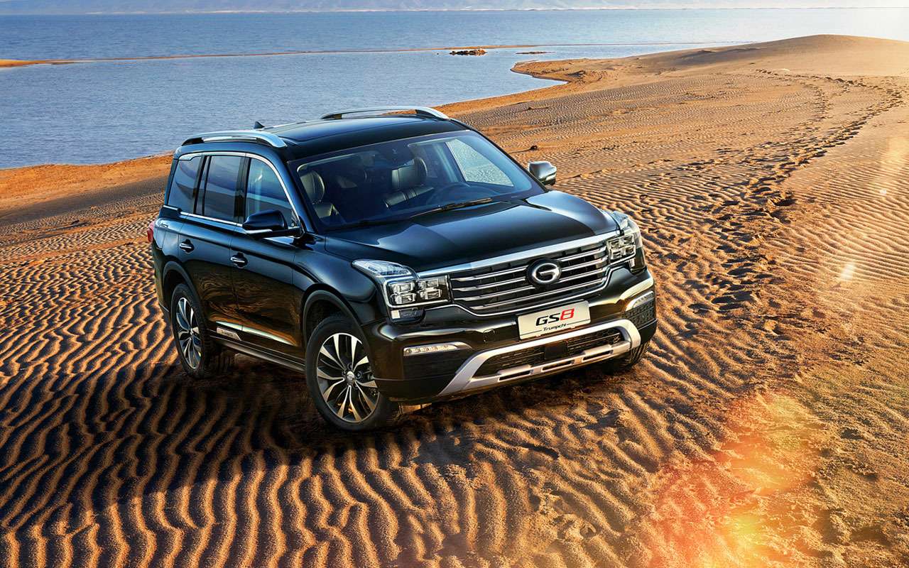 Новый кроссовер GAC GS8 — Китай уже дороже 2 миллионов!