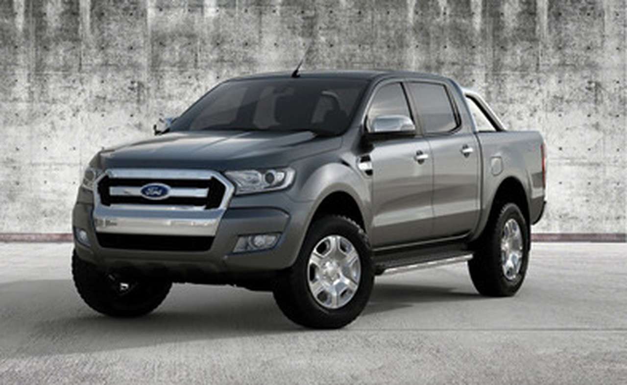 Обновленный пикап Ford Ranger получил дорогой интерьер