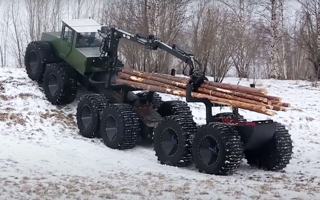 Тест вездехода ТРОМ 20