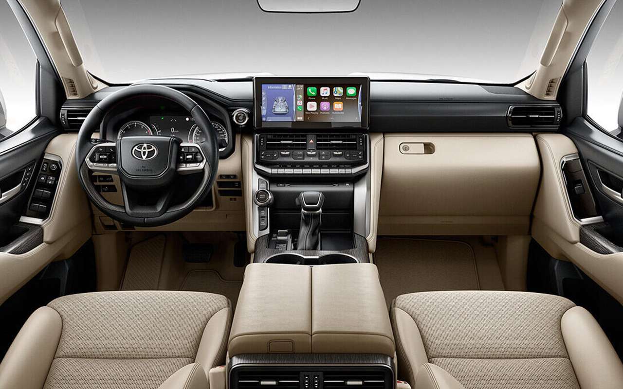 Интерьер Toyota Land Cruiser 300