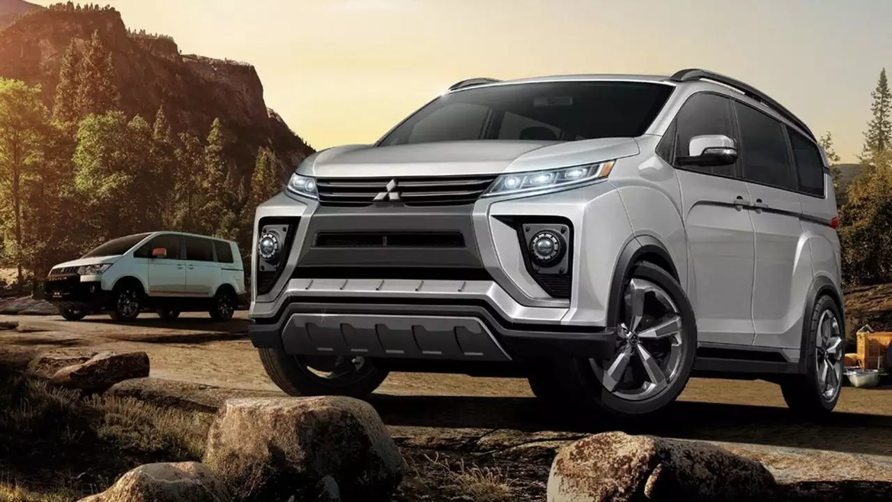 Новая Mitsubishi Delica – идеальный минивэн для России