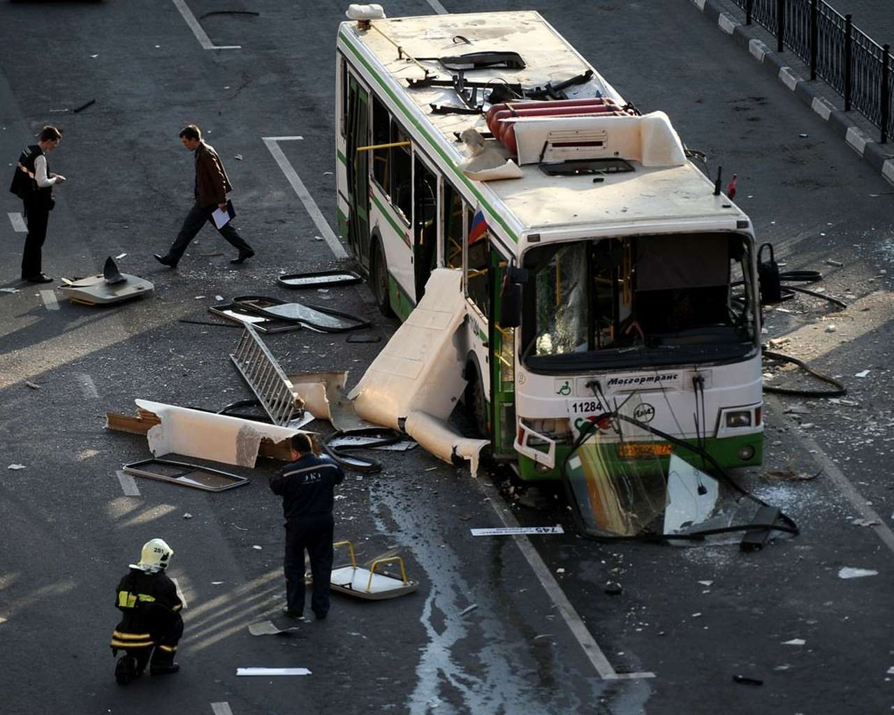 Автобусы в Москве будут работать на безопасных газовых баллонах