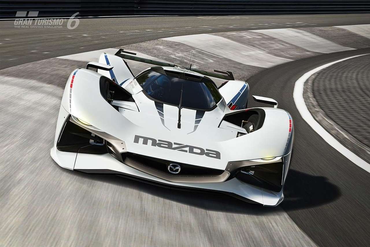Mazda вывела на гоночное кольцо Gran Turismo 6 виртуальный болид