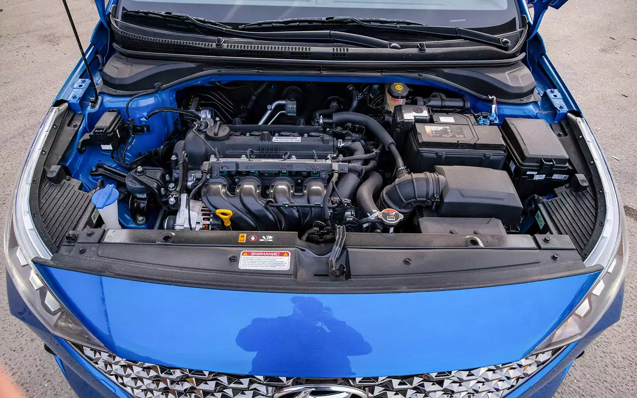 Движок хендай солярис. Мотор Hyundai Solaris 1.6. Двигатель Hyundai Solaris 1.6 2020г. Солярис 1.6 под капотом. Мотор Солярис 2020.