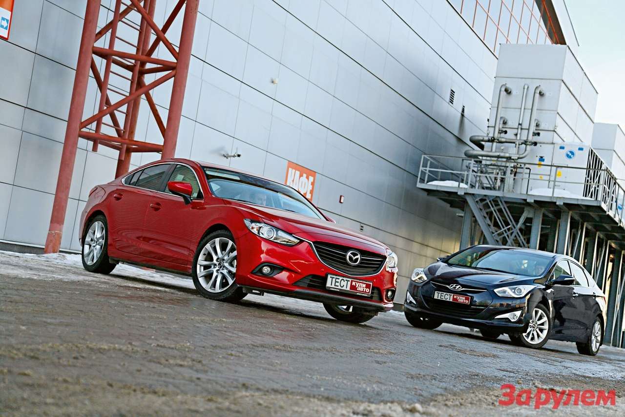 Mazda 6 против Hyundai i40