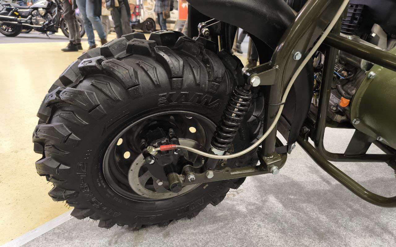 Прототип внедорожного мотоцикла от компании Draxter