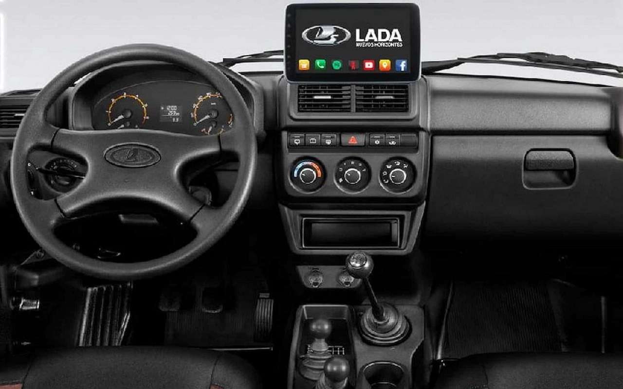 Niva Legend c мультимедиа — все подробности