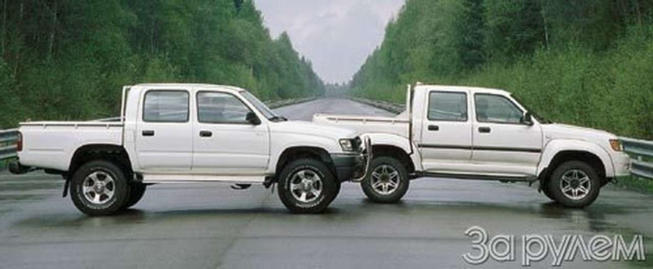 Тест Pick Up 4x4 Admiral, Toyota Hilux 2.8D Копия или оригинал?
