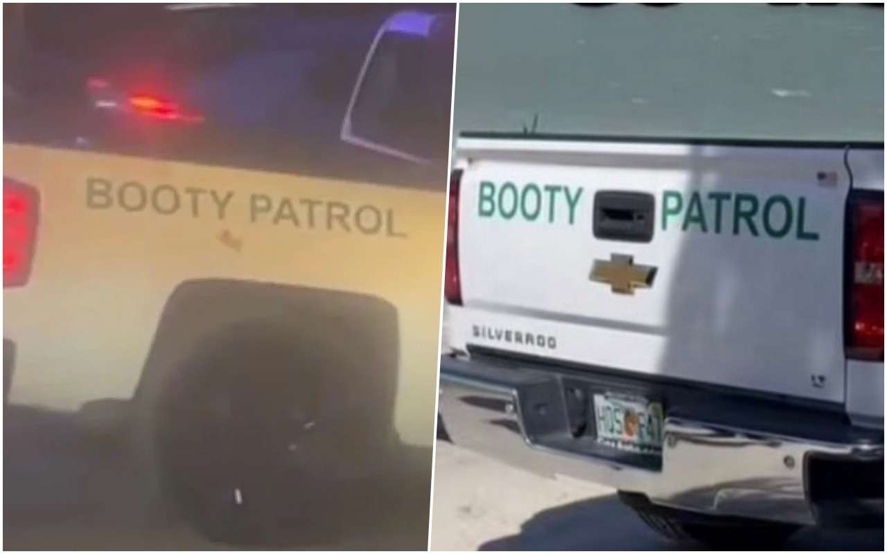 Полиция задержала пикап, прикидывавшийся полицейским