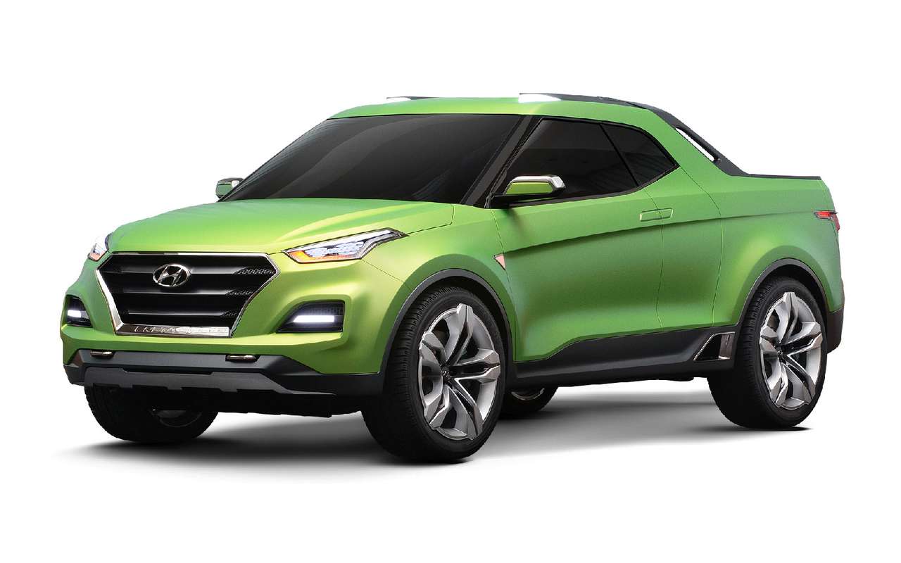 Hyundai Creta пикап встанет на конвейер в 2018 году