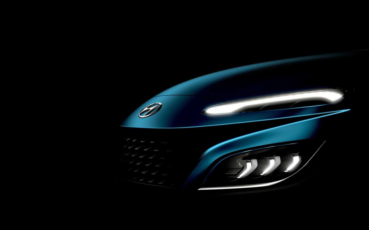 Новый кроссовер Hyundai: первые изображения