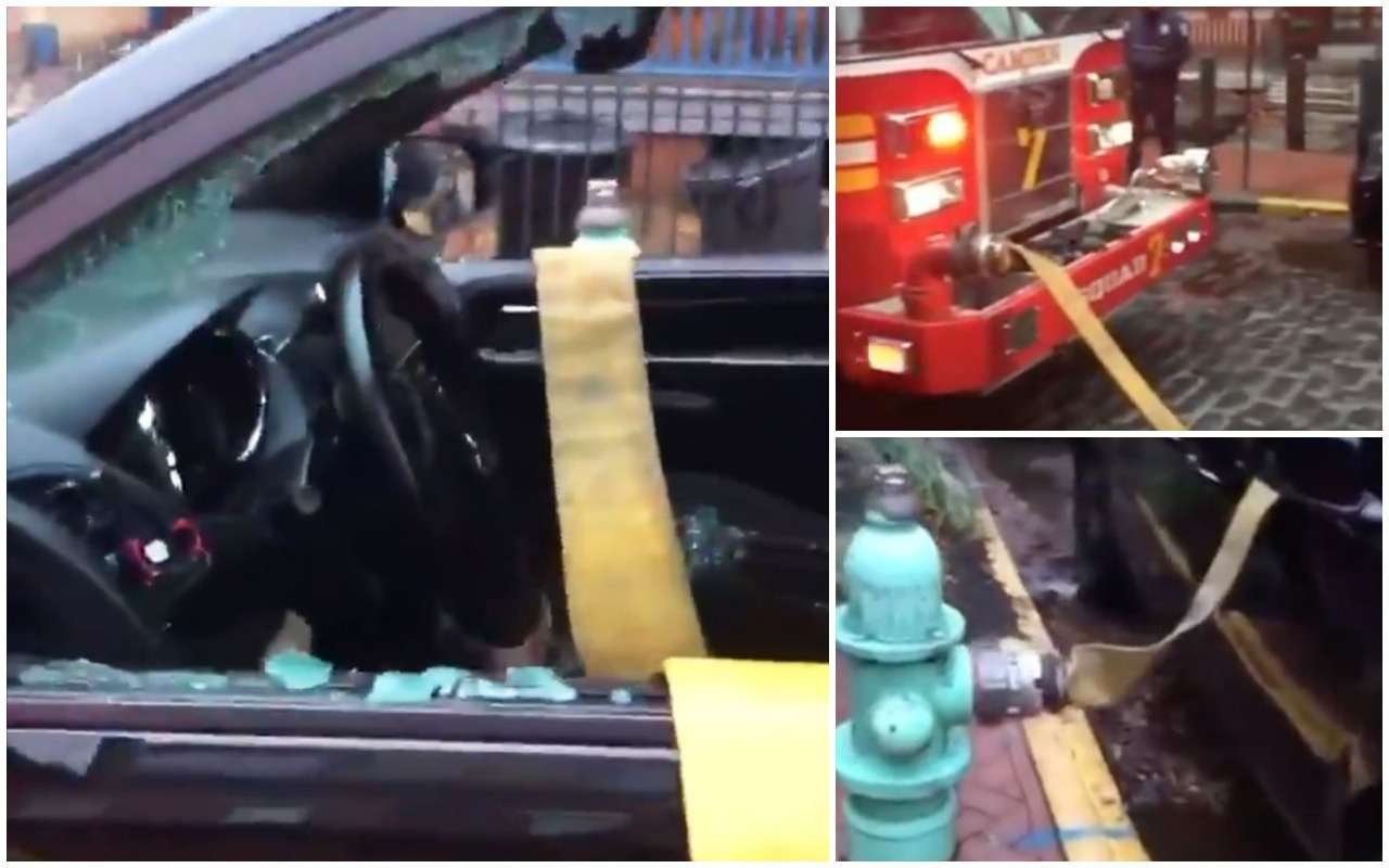 Паркуйтесь правильно! Что бывает, когда пожарные торопятся