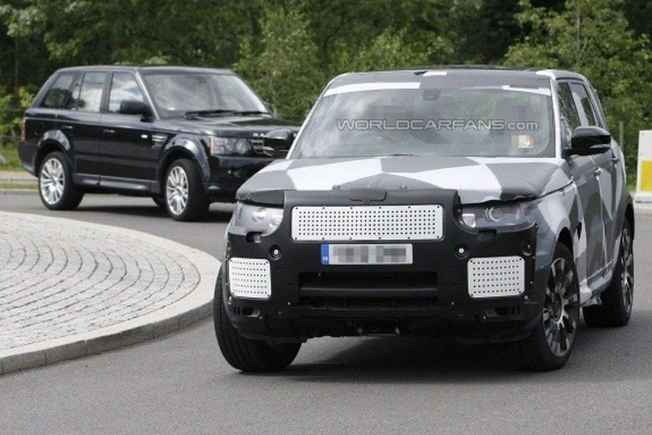 На дорогах замечен новый Range Rover Sport