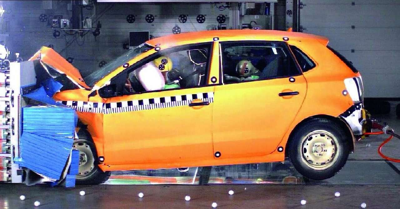 VW Polo прошел краш-тесты на шесть с плюсом