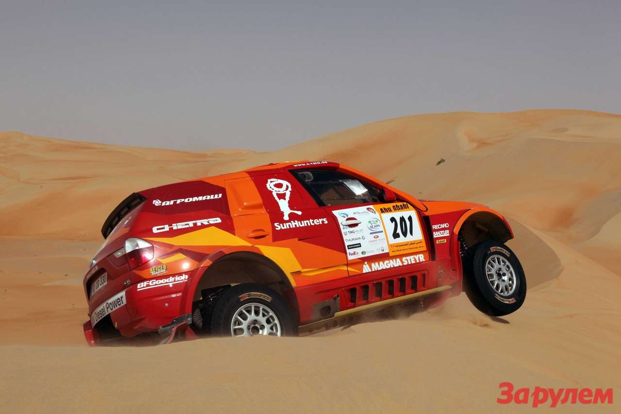 «Abu Dhabi Desert Challenge 2011»: жаркая схватка в арабской пустыне