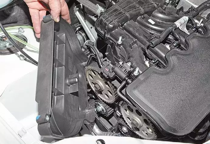 Как снять крышку клапанов на гранте Ремонт блока цилиндров! Lada 21112, 1,6 л, 2006 года своими руками DRIVE2