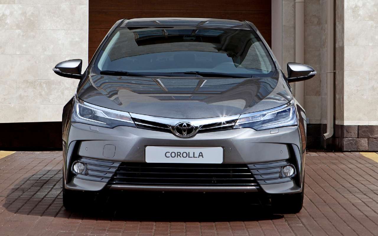 Названы самые популярные модели автомобилей в мире