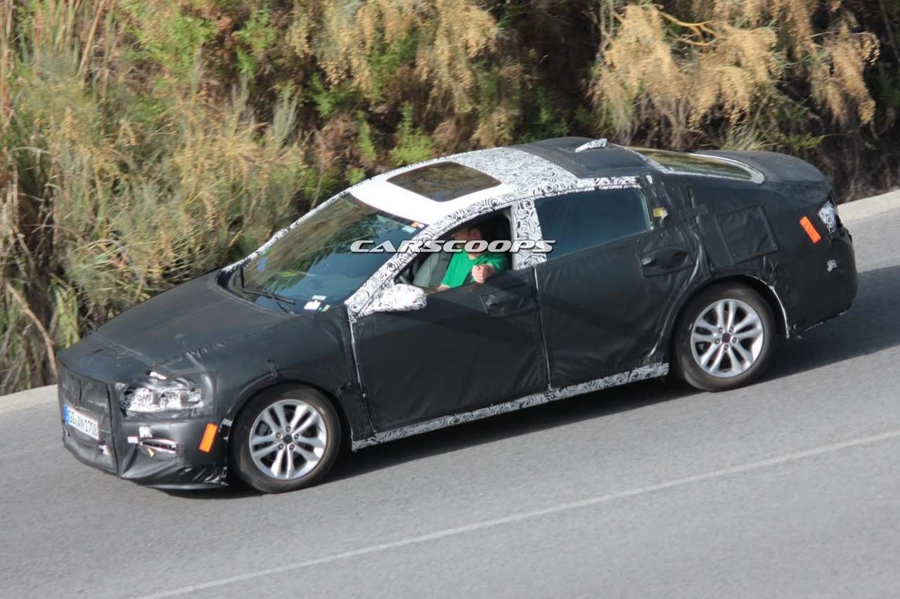 На дорогах слишком рано появился новый седан Chevrolet Malibu