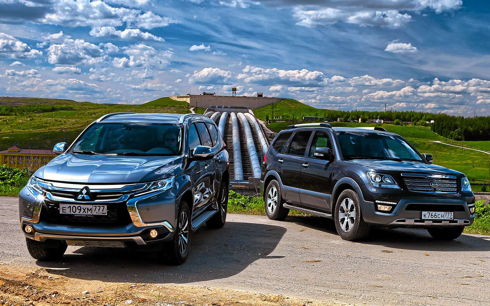 Toyota Fortuner, Mitsubishi Pajero Sport, Kia Mohave — супертест