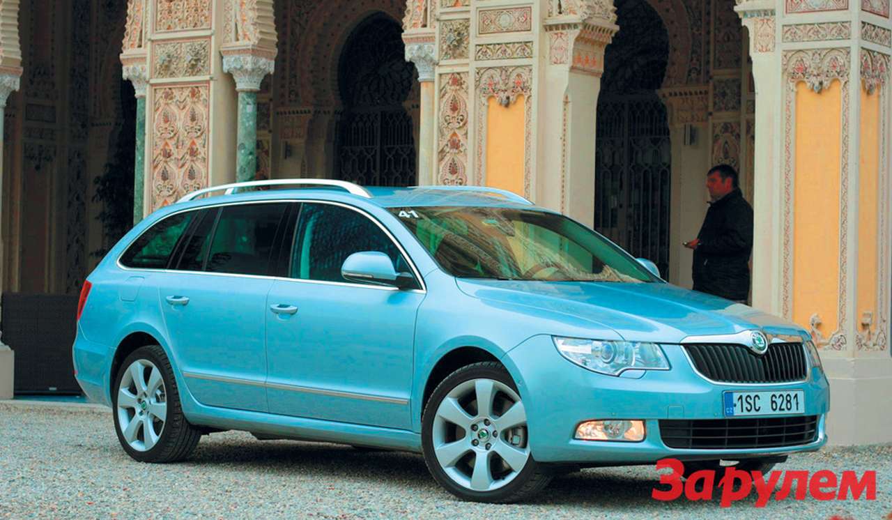 Skoda Superb Combi: Сварено с умом