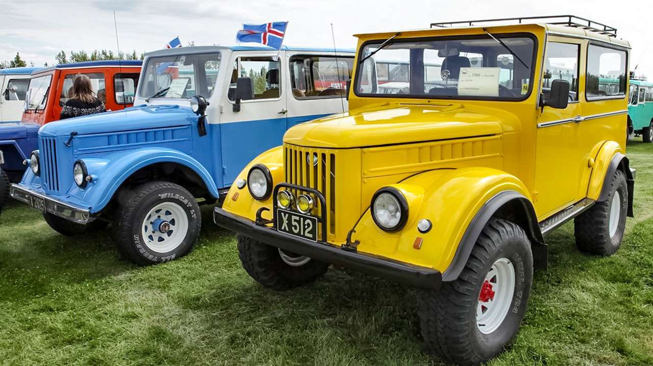 Исландские ГАЗ‑69.