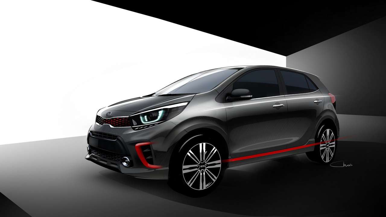 Появились первые изображения Kia Picanto третьего поколения
