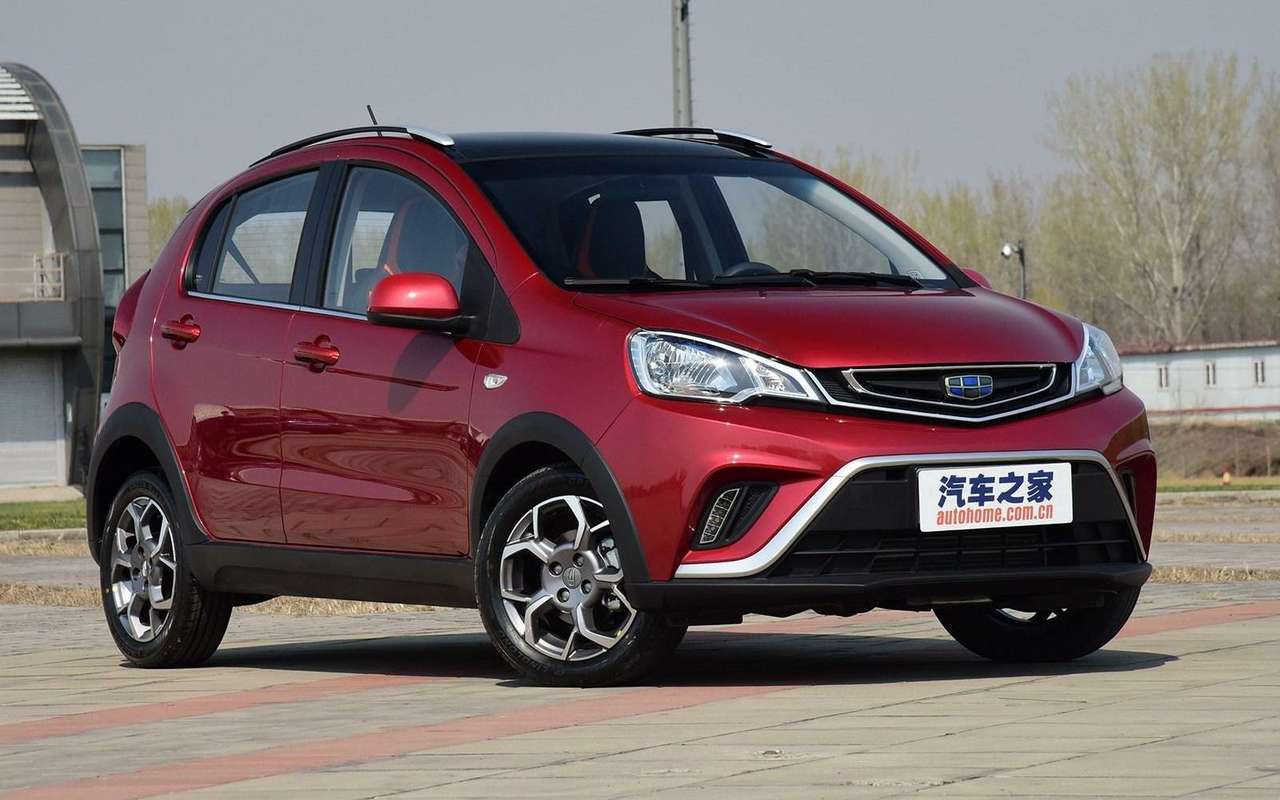Маленький кроссовер Geely Yuanjing X1: стильно и очень дешево