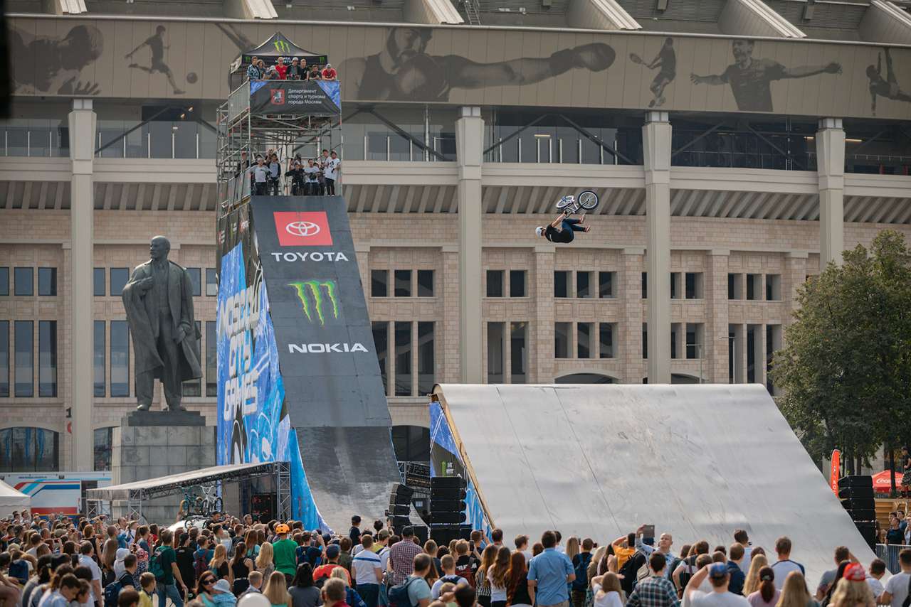 Toyota поддержала фестиваль Moscow City Games