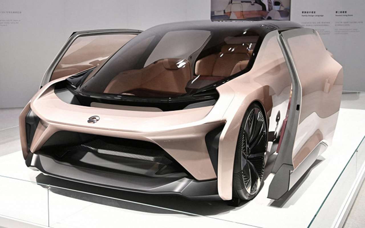 Концепт Nio Eve, прототип Nio ET9