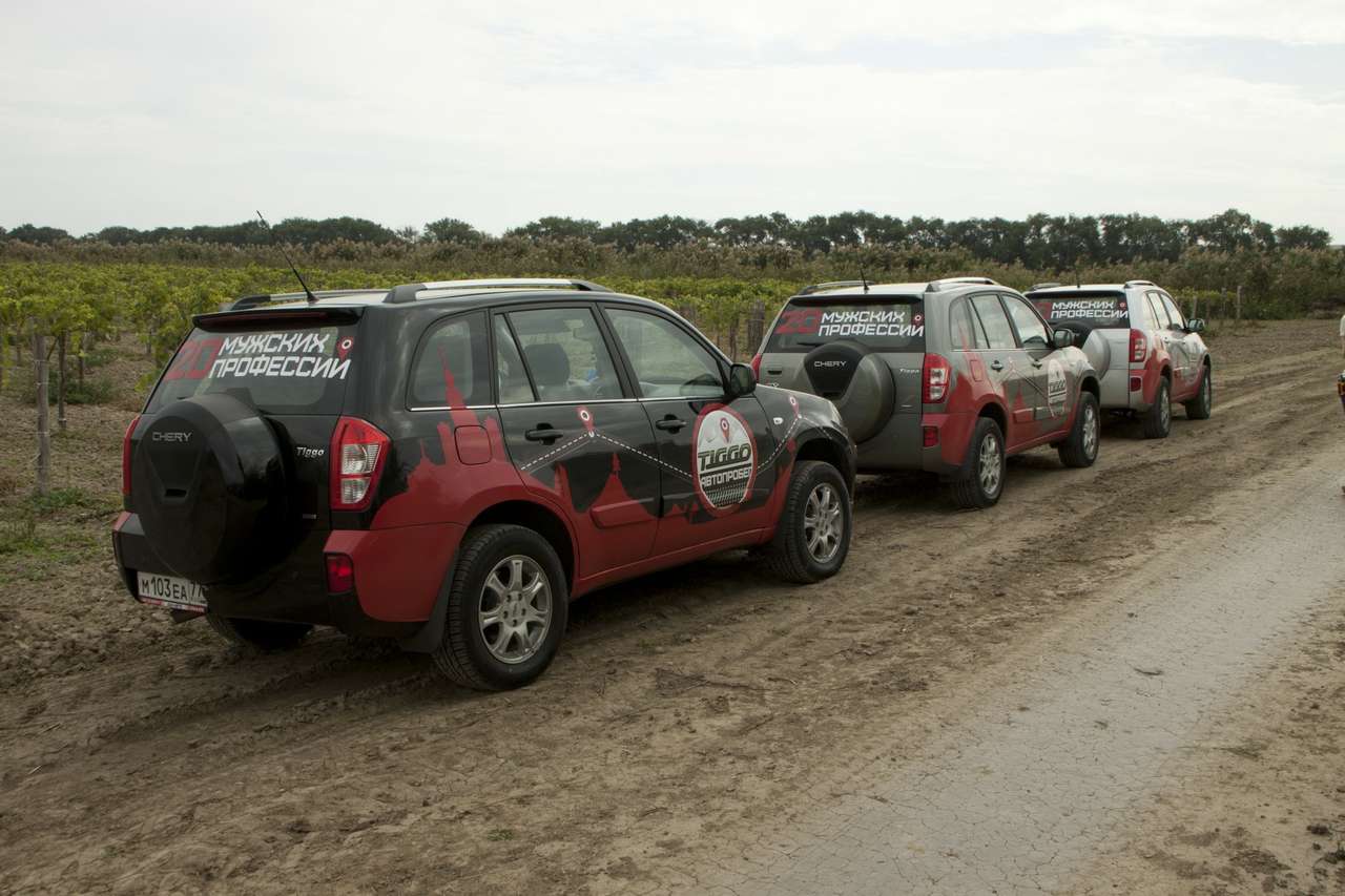 Китайская Chery испытала Tiggo FL в России