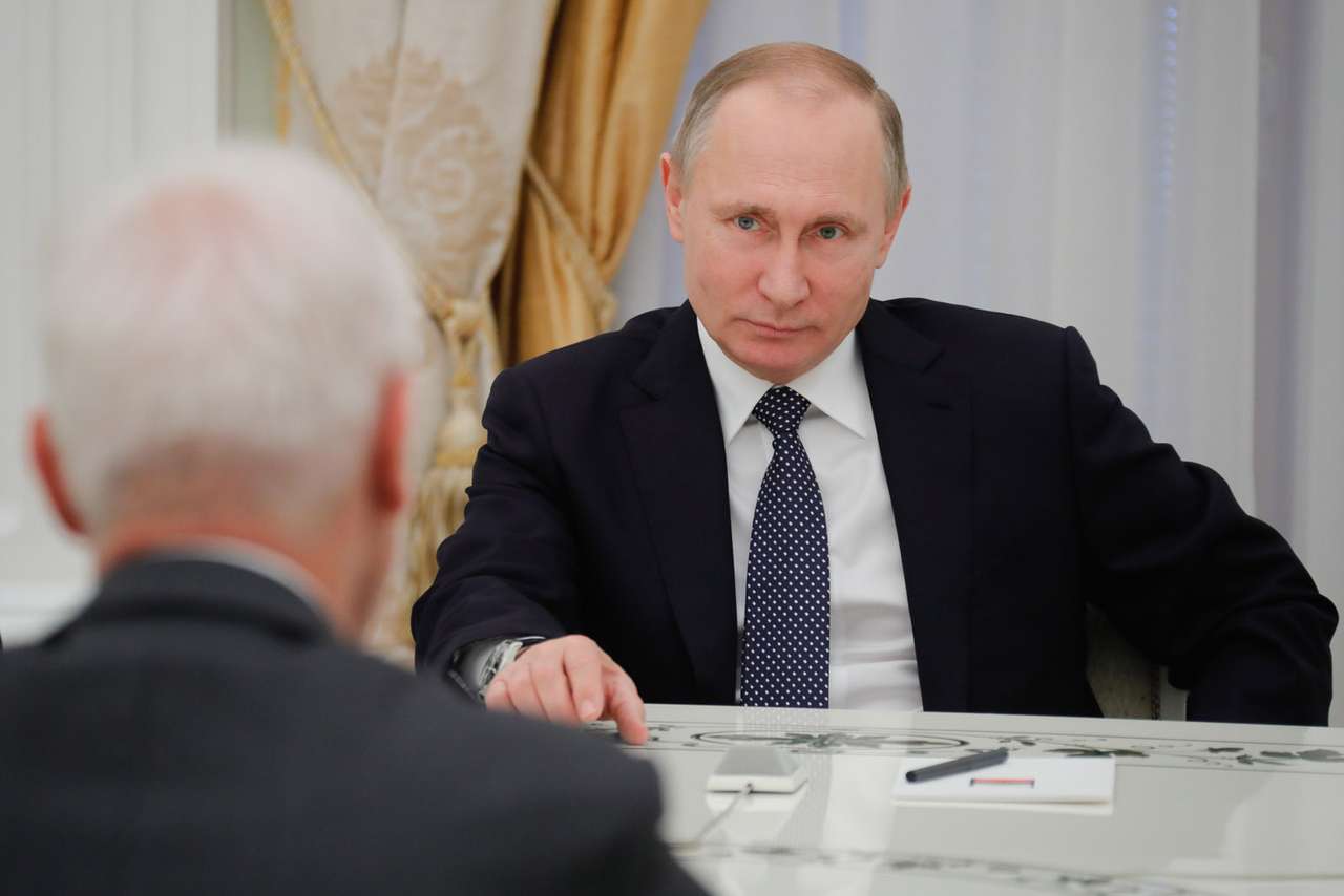 Встреча Владимира Путина с Маттиасом Мюллером