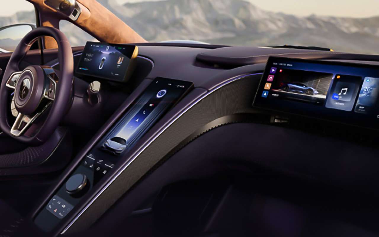 Интерьер BYD YangWang U9