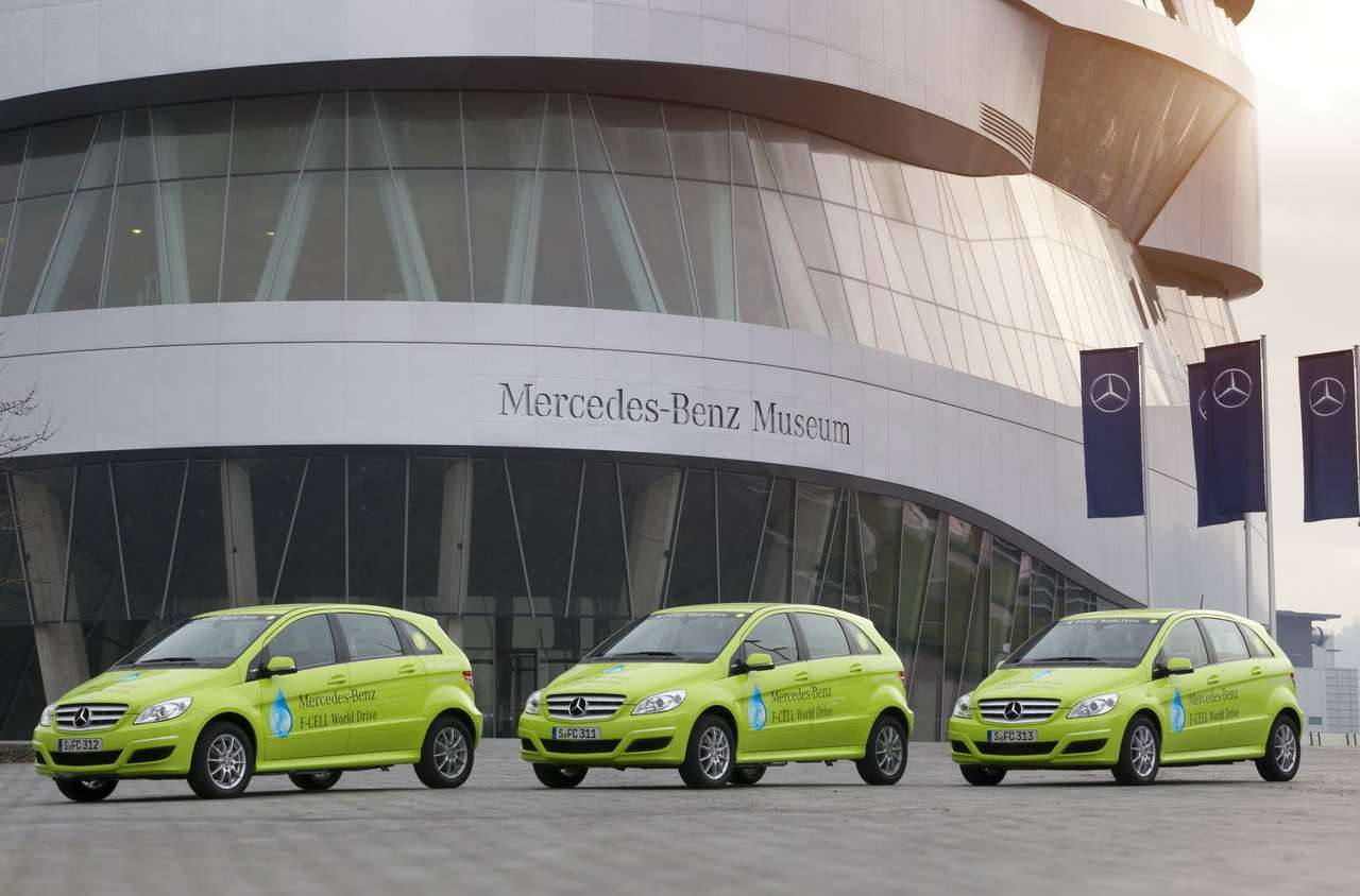 Daimler, Ford и Nissan сделают водородомобиль к 2017 году