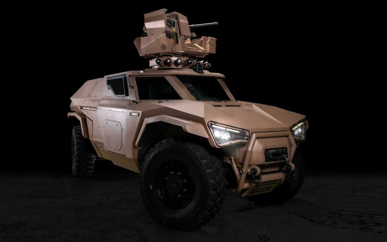 Бесшумный и смертоносный — новый военный внедорожник