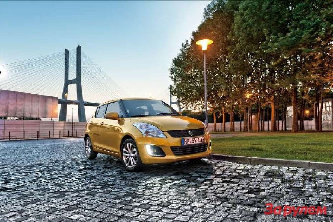 Suzuki везет в Россию обновленный Swift 