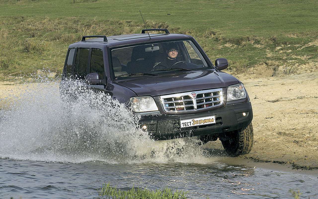 ГАЗ-3106 с приземленным, по сравнению с версией 1999 года, дизайном.