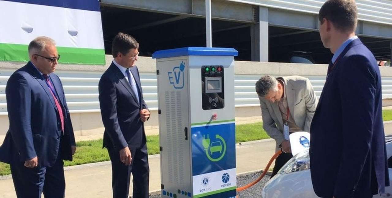 На Дальнем Востоке открыли первую АЗС для электромобилей