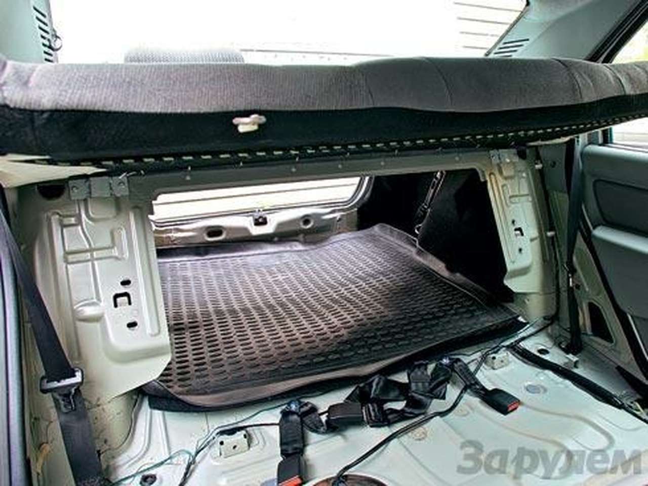 Доводим Renault Logan: Раскладушка