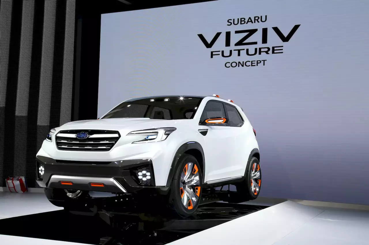 Subaru VIZIV Future Concept оставил человека за бортом