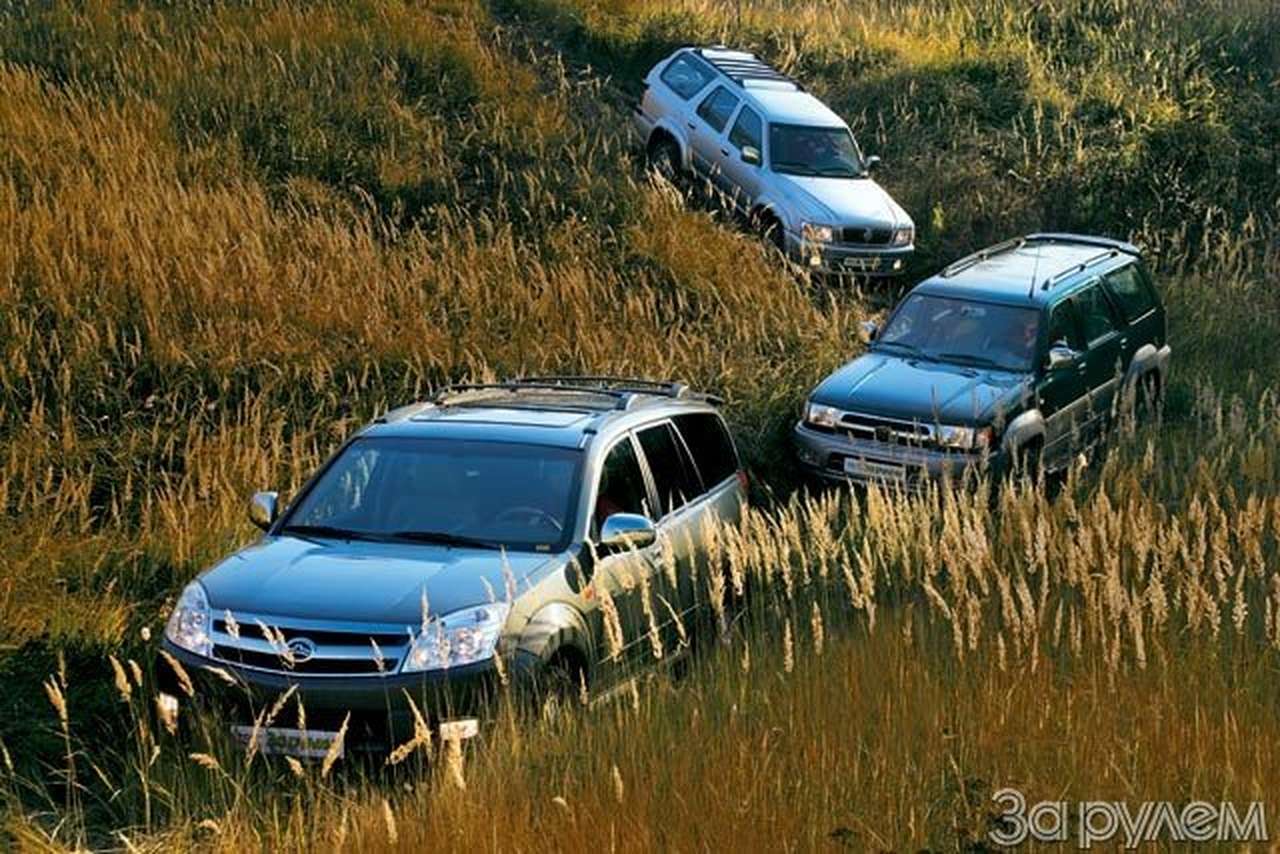 Тест китайских вседорожников Admiral SUV, GW Safe, GW Hover. Пересмешники