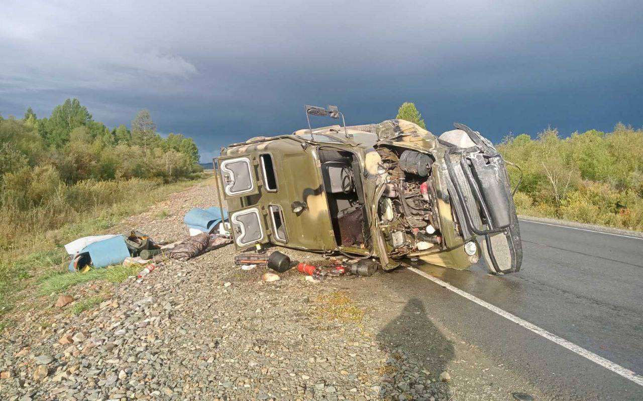 Смертельное ДТП в Туве в ночь с 7 на 8 сентября