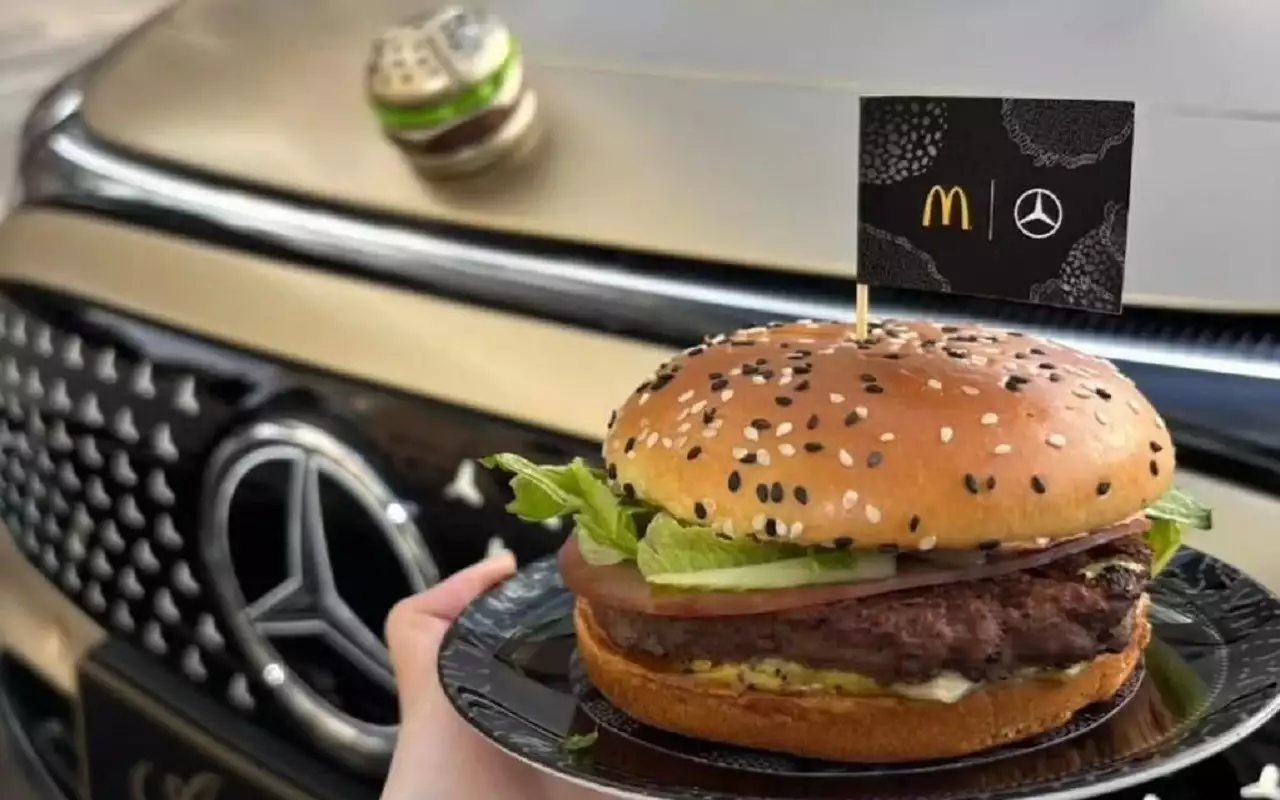 Самая смачная коллаба года — Mercedes и McDonald’s!