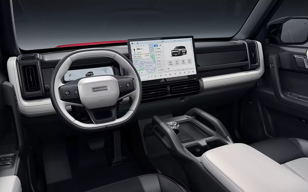 Интерьер Chery iCar 03