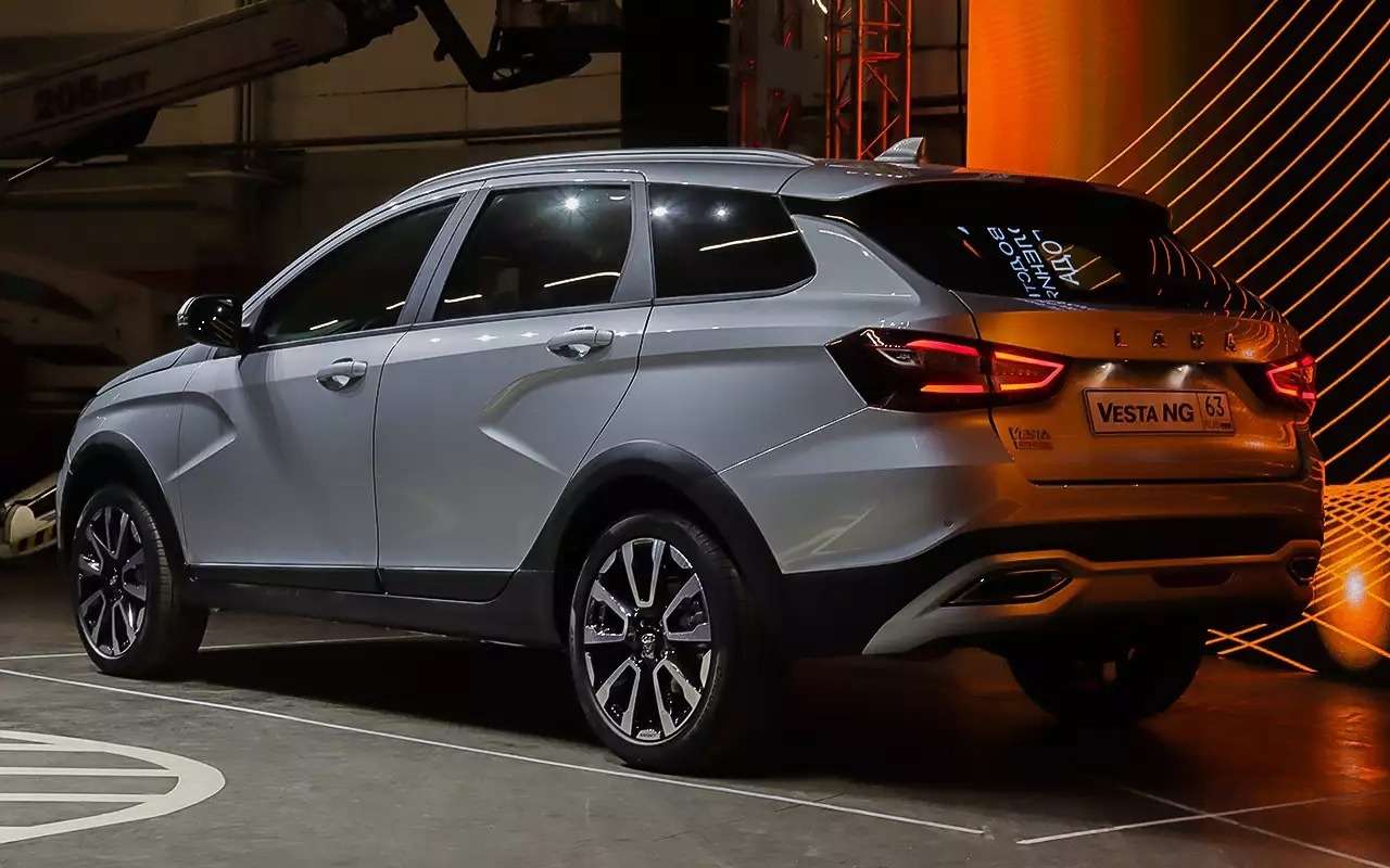 Lada Vesta NG: живые фото максимальной комплектации