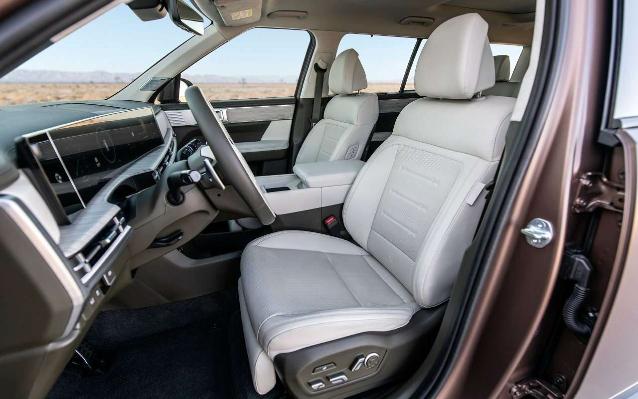 Интерьер Hyundai Santa Fe