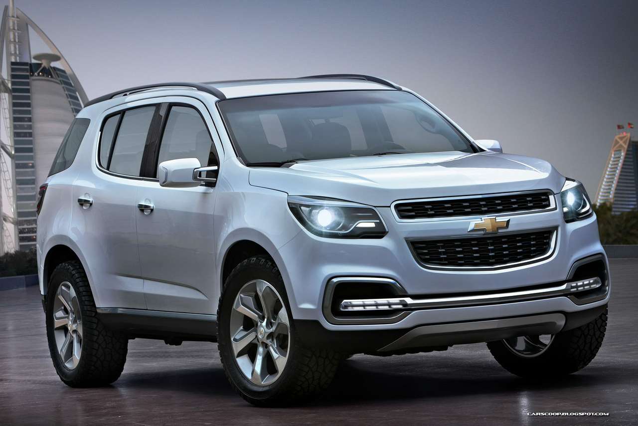 Внешность Chevrolet Trailblazer рассекретили до премьеры