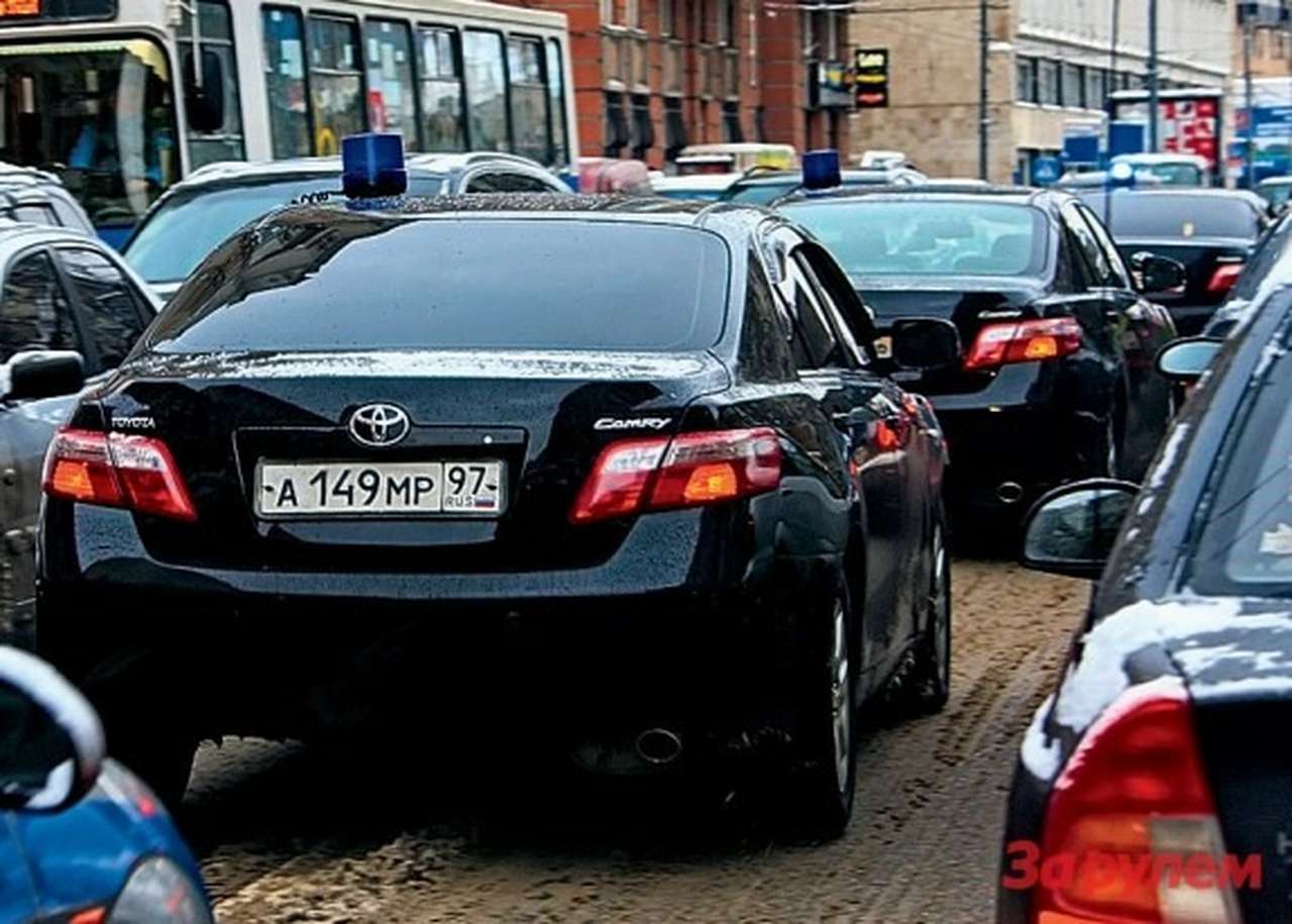 В Москве объявят войну незаконным мигалкам