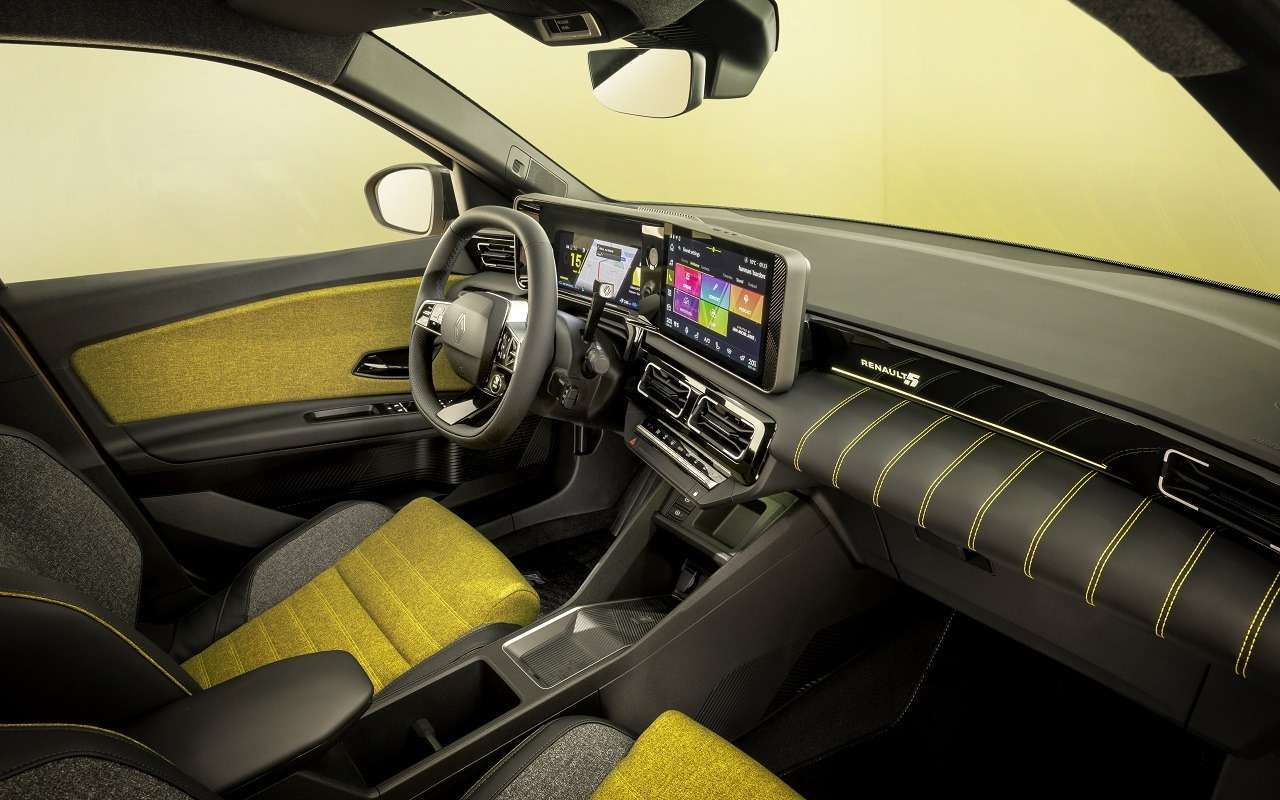 Интерьер Renault 5
