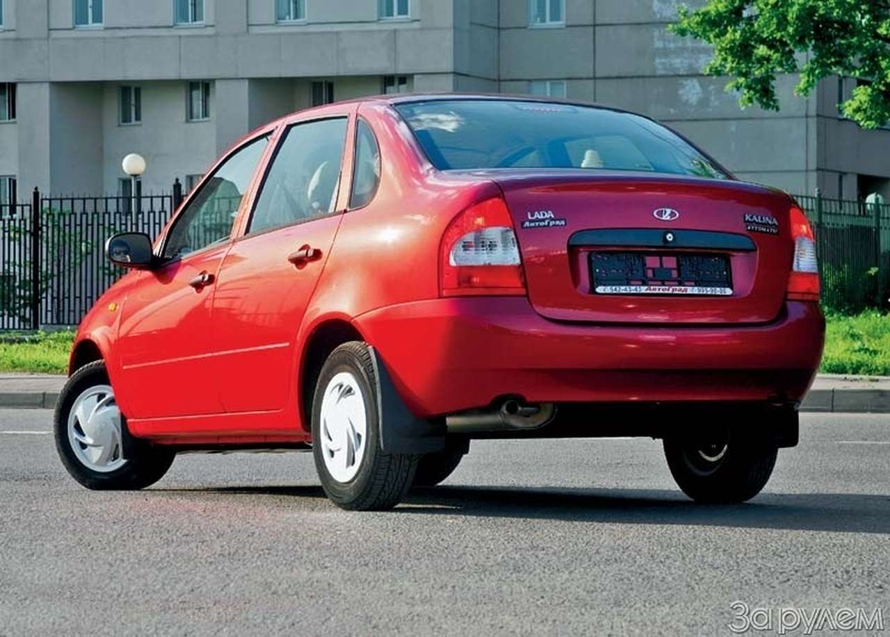 Тест Лада-Калина с "автоматом". Ручка дружбы.