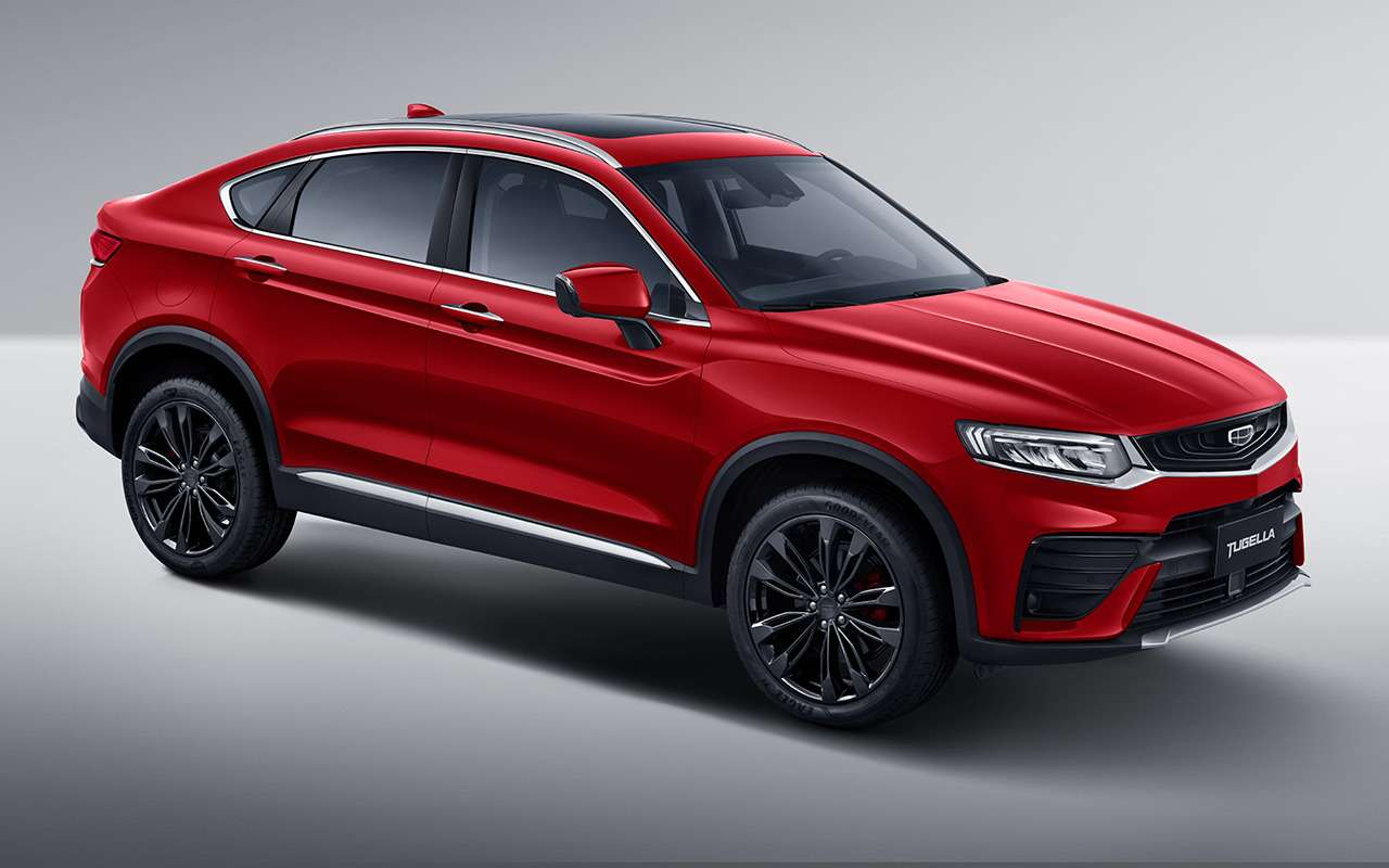 Geely объявила цену нового кроссовера Tugella